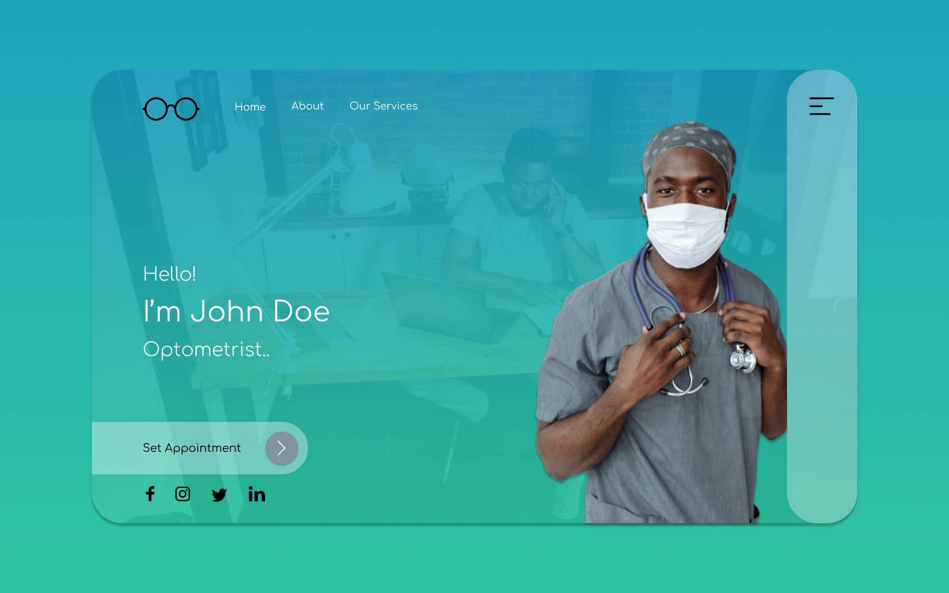 doctor web design template